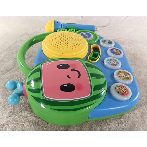 Cocomelon Toy Singalong Boombox With Microphone Karaoke Machine 2022 - Picture 2 of 4